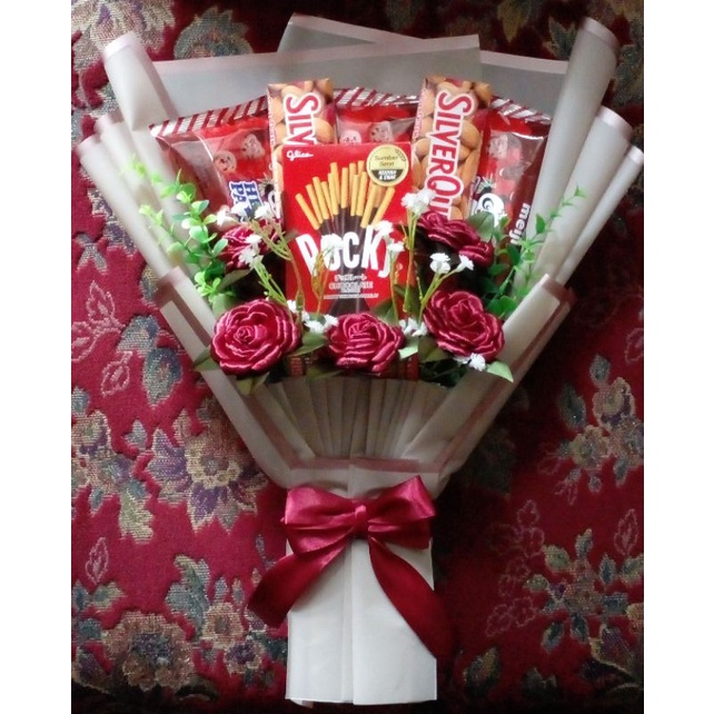 

Buket coklat silverqueen 62gr