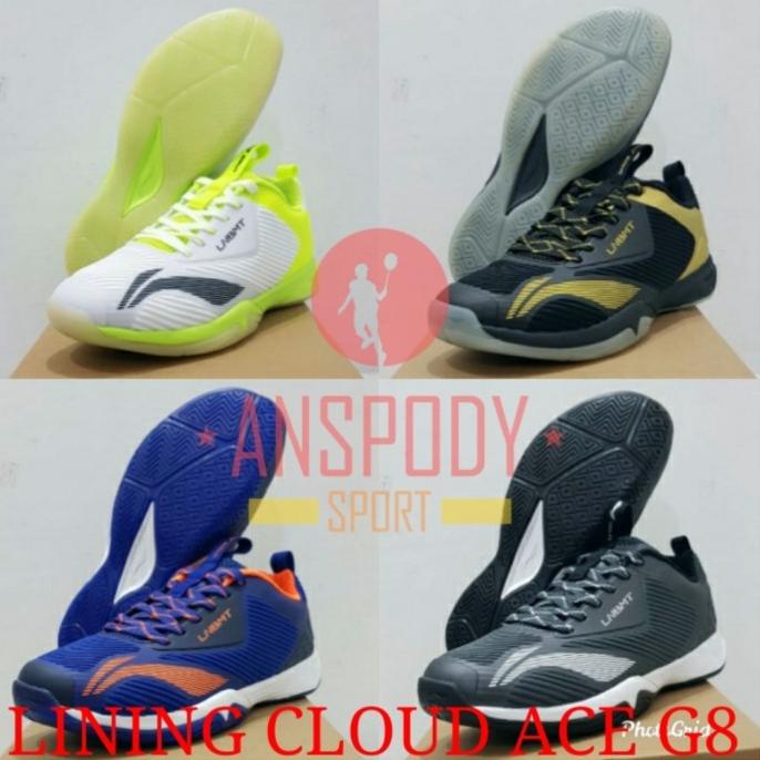 SEPATU BADMINTON LINING CLOUD ACE G8