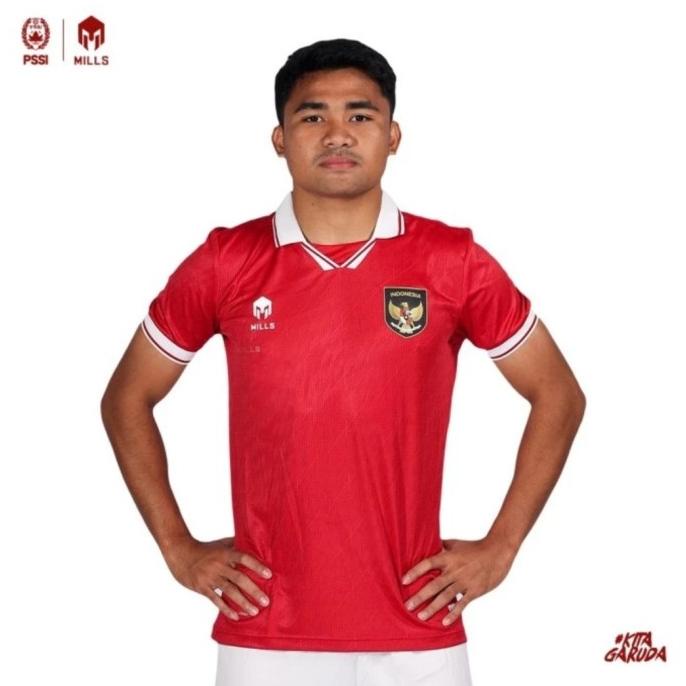 JERSEY TIMNAS INDONESIA HOME 2022-2023 MILLS REPLICA VERSION