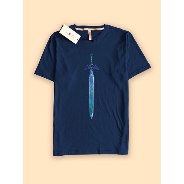 Kaos Tshirt Legend of Zelda Master Sword