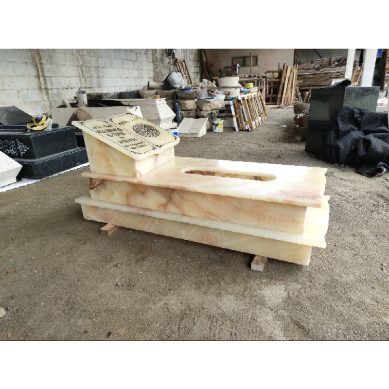 kijing Makam onyx nisan onyx Maesan onix paesan onyx murah Kijingan terlaris kotak kijingan kotak on