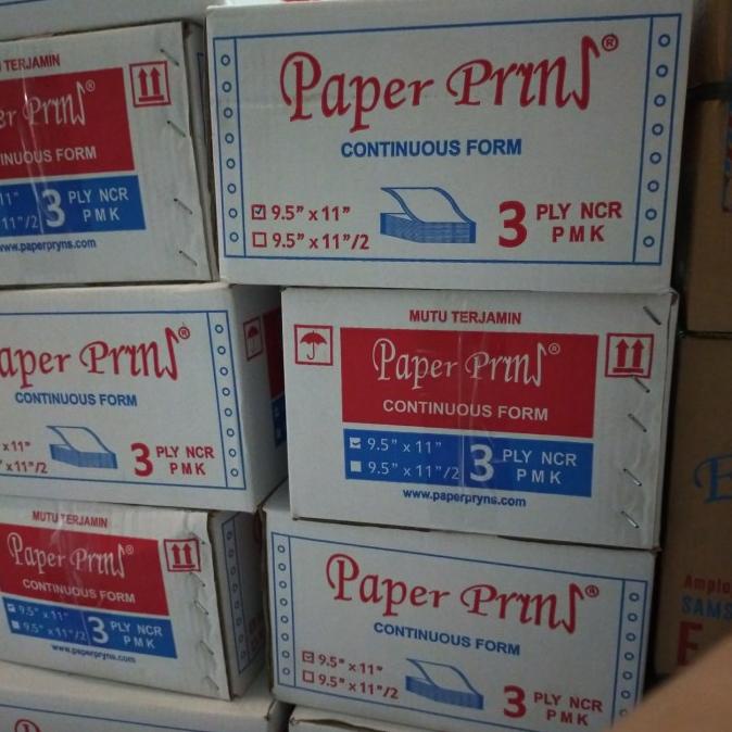 

Continuous Form Paperprint 3 Ply Full /Bagi 2