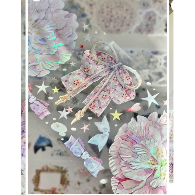 

KY Studio Cherry blossom crystal pet tape