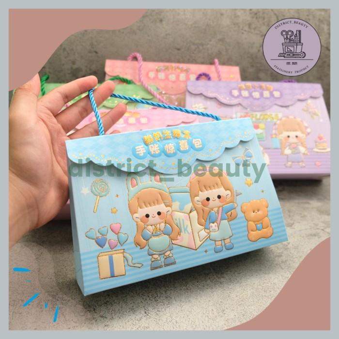 

Terlaris Paperbag Stiker Set 7 In 1 Washitape Decoration Daily Manual