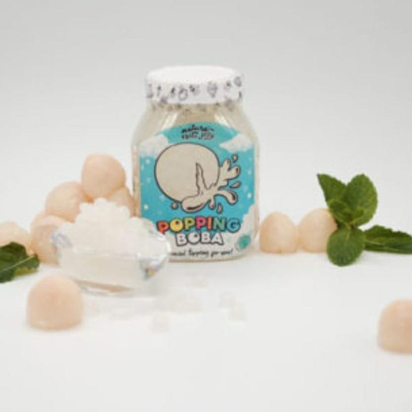 

DISCOUNT !! Nata jelly popping poping Bobba boba bubble Babel pecah di mulut Lechy 500g [KODE 139]
