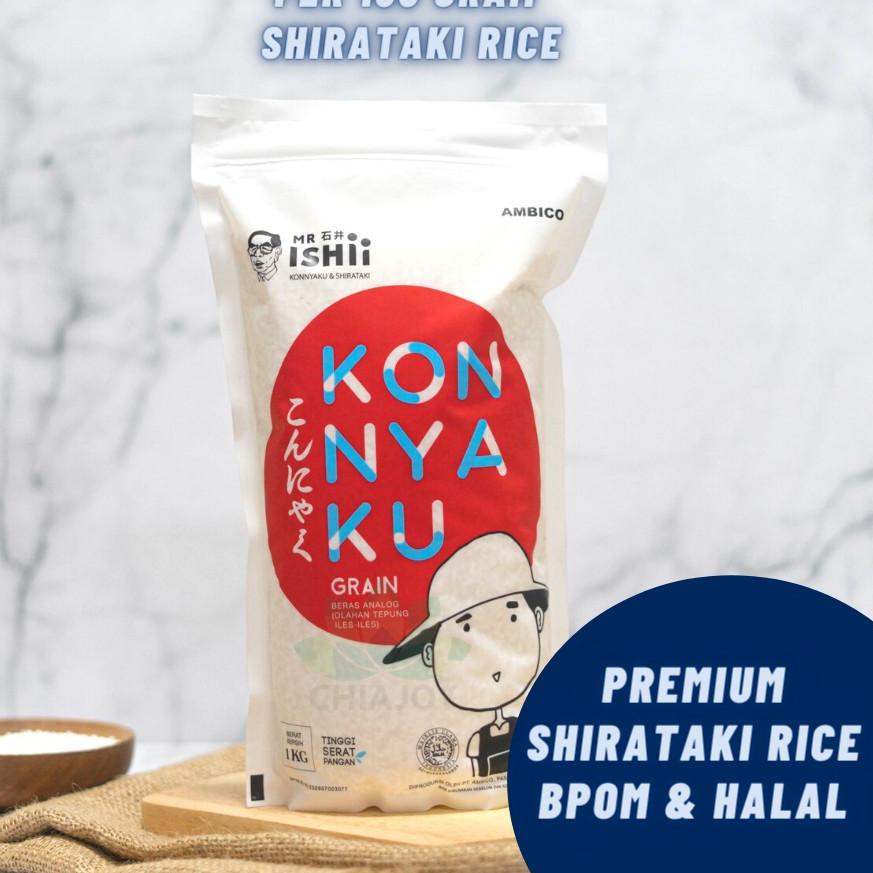 

Diskon | FG2 | Beras Shirataki / Shirataki Rice Konnyaku 1 KG Chiajoy Rendah Kalori Terbaik untuk Diet