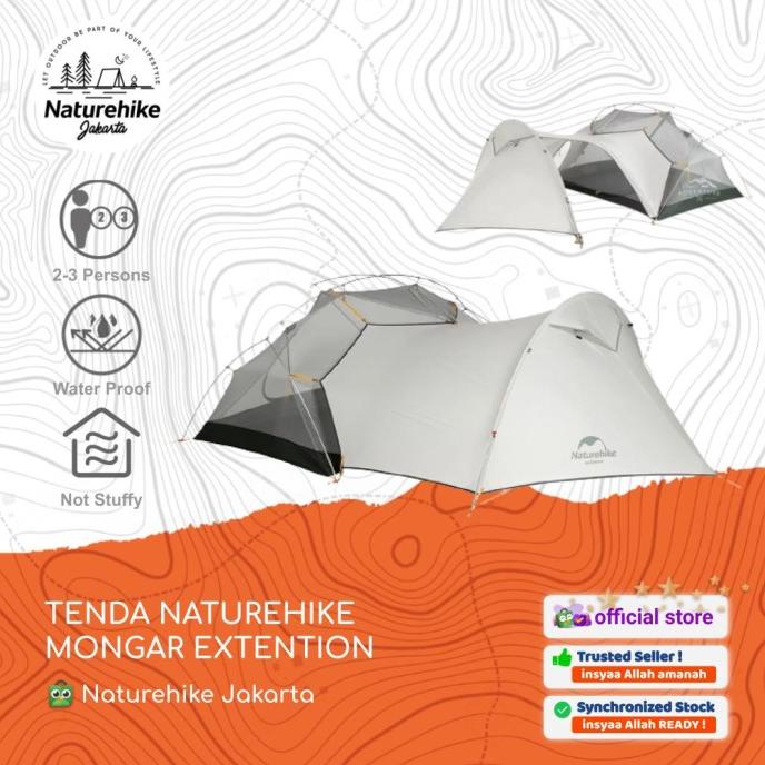NATUREHIKE MONGAR EXTENSION 20D NH17T007-Z TENDA FLYSHEET VESTIBULE