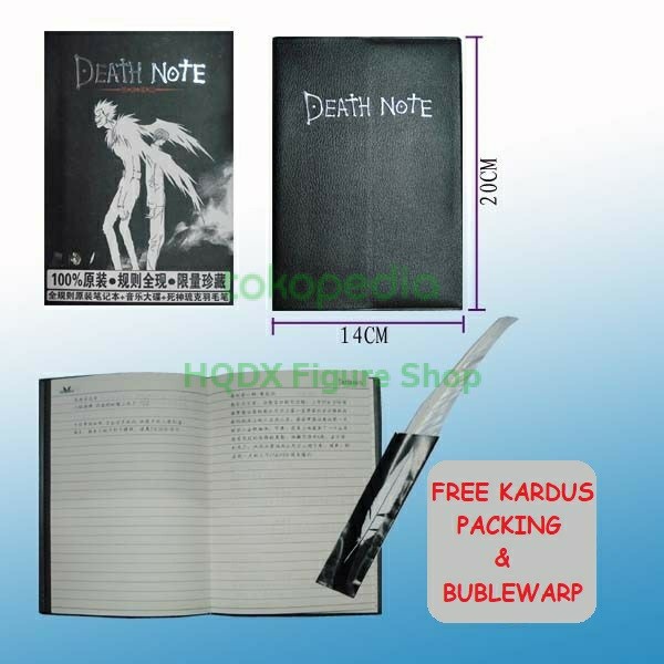

TERBARU Replica Buku Death Note Notebook /BUKU TULIS SEKOLAH/BUKU TULIS SIDU/BUKU TULIS AESTHETIC