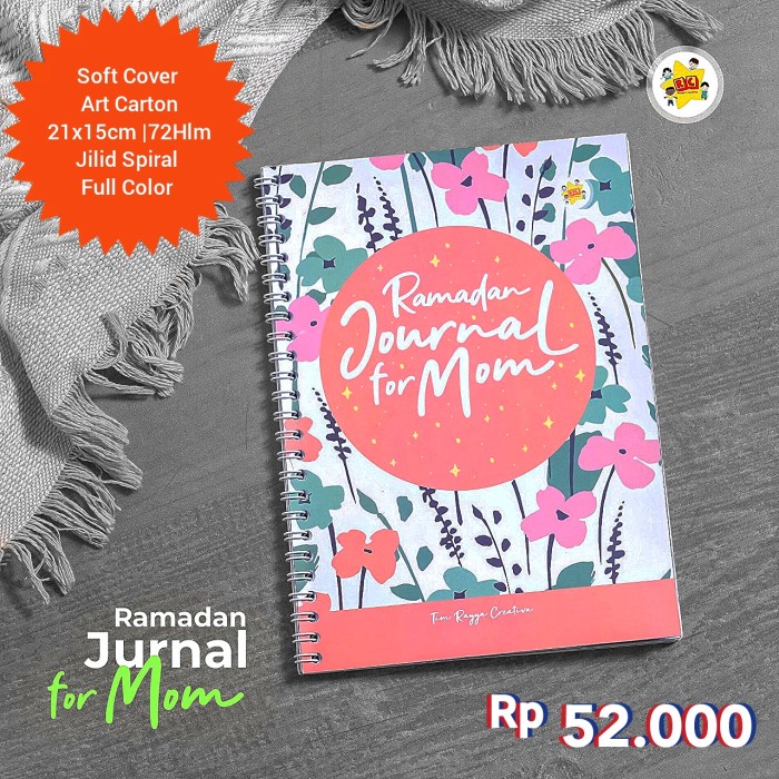 

TERLARIS RAMADAN JOURNAL FOR MOM Soft Cover Bending RK Catatan Ibu Sukses Puasa /BUKU TULIS