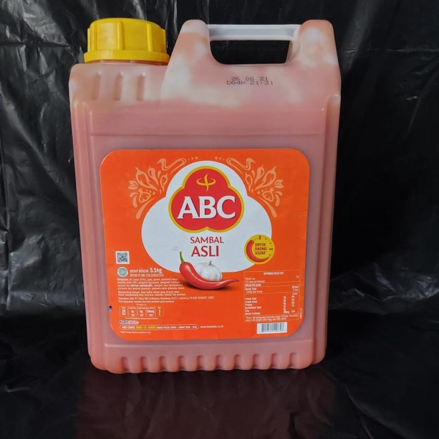 

ABC chilli Dirigen 5,7 kg - ABC Sambal dirigen 5,7 kg
