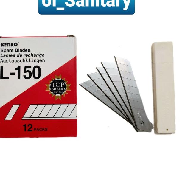 

Raih Diskon isi cutter kenko mata pisau kenko pisau cutter kenko besar kenko L-150 963➘