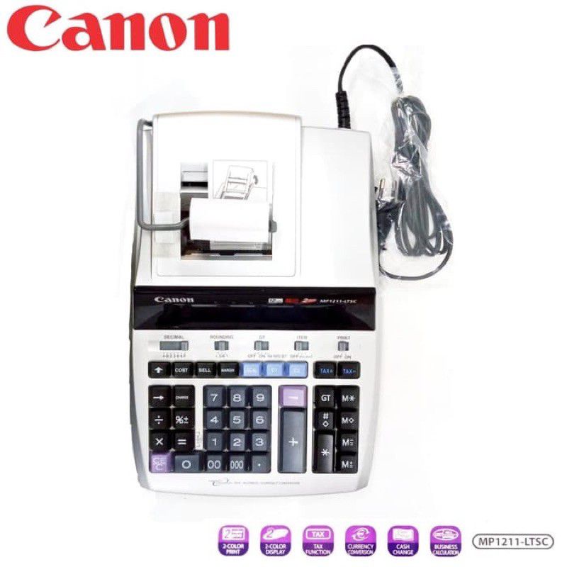

CANON KALKULATOR PRINT 12 DIGIT MP 1211 LTSC