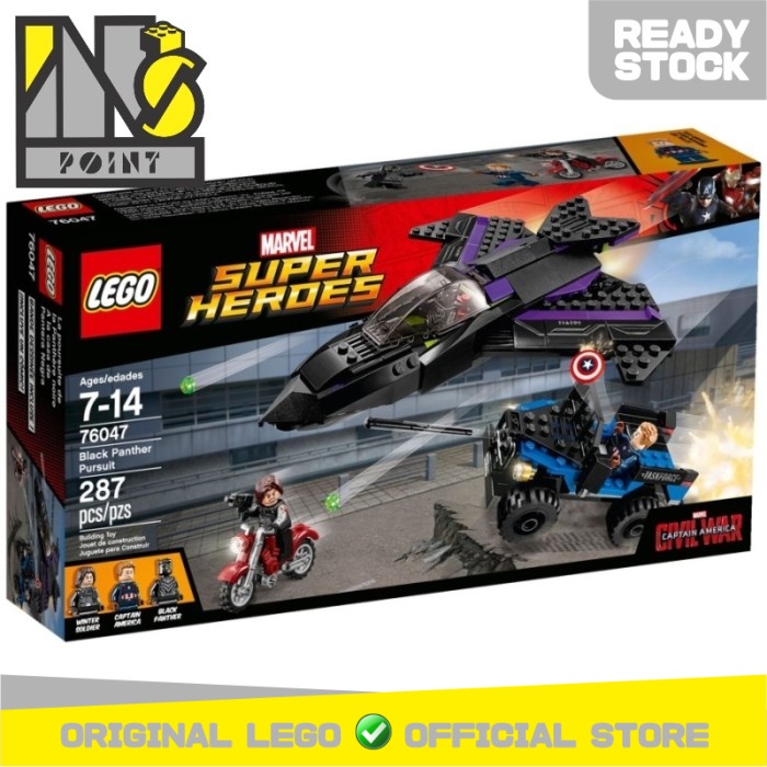 LEGO 76047 - Super Heroes - Black Panther Pursuit