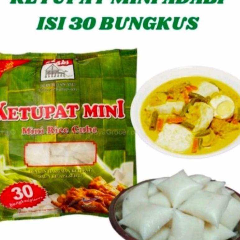 

Star 4.4 KETUPAT LONTONG MINI ADABI INSTAN RICE CUB ISI 30 X 20 gr