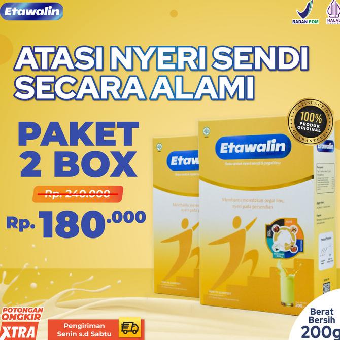 

Etawalin Susu Etawa Original Atasi Nyeri Secara Alami 2 Box ---NEW---