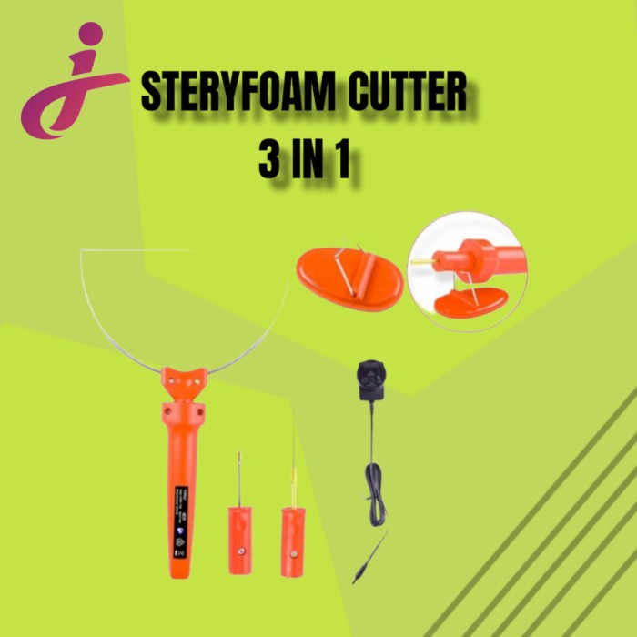 

Terlaris Alat Pemotong Gabus Listrik Sterofoam Cuter Hot Wire Foam Cuter 3 In 1