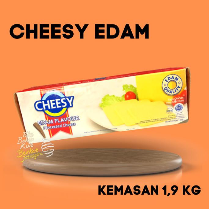 

KEJU CHEESY EDAM KEMASAN / KEJU EDAM KEMASAN 1,9 KG ---NEW---