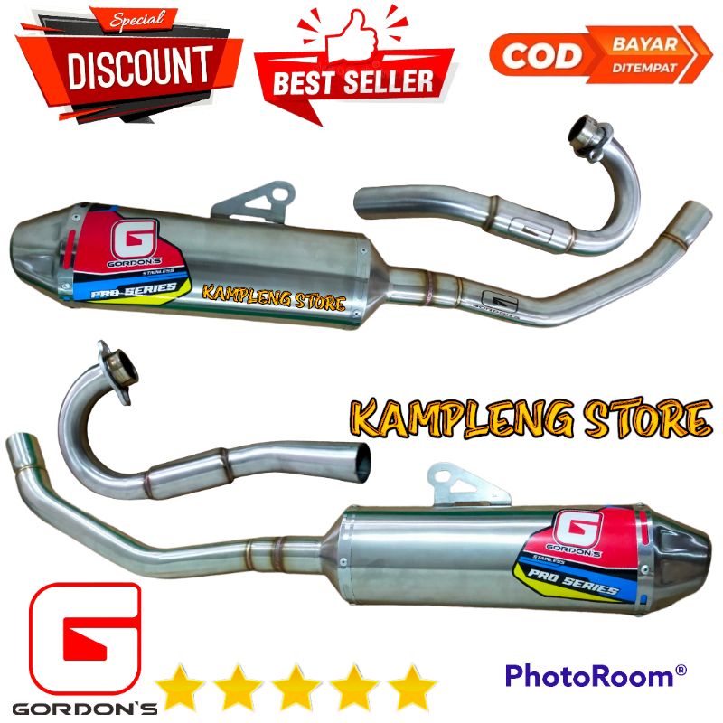 KNALPOT GORDON'S FULLSYSTEM ONLY KNALPOT KLX D-TRACKER CRF WR