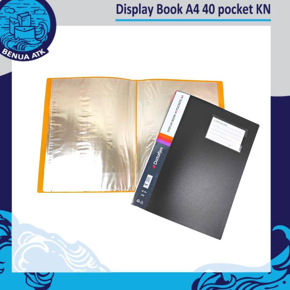 

Promo Besar Display Book / Clear Holder 40 Pocket + Kartu Nama A4 Dataflex DF-832 732⚝