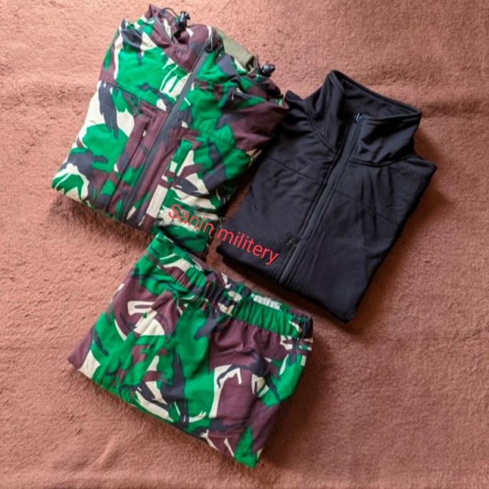 Setelan jaket jatah mabes TNI / Jaket dan Celana jatah TNI