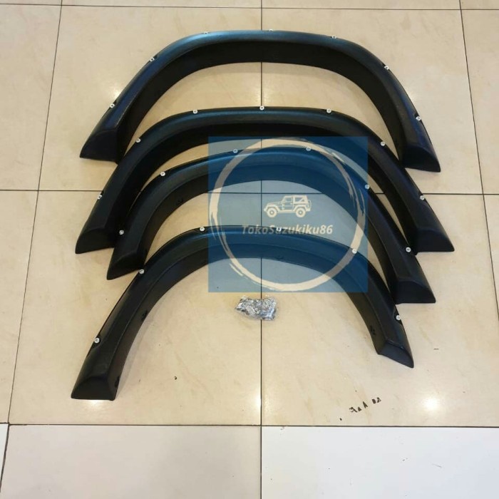 over fender jimny/katana model kotak lama bahan karet