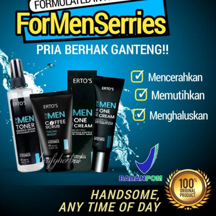 gdic -2 FORMENSERRIES WHITENING CREAM KOREA PENCERAH PEMUTIH WAJAH PRIA Perawatan Wajah Pria Satu Pa