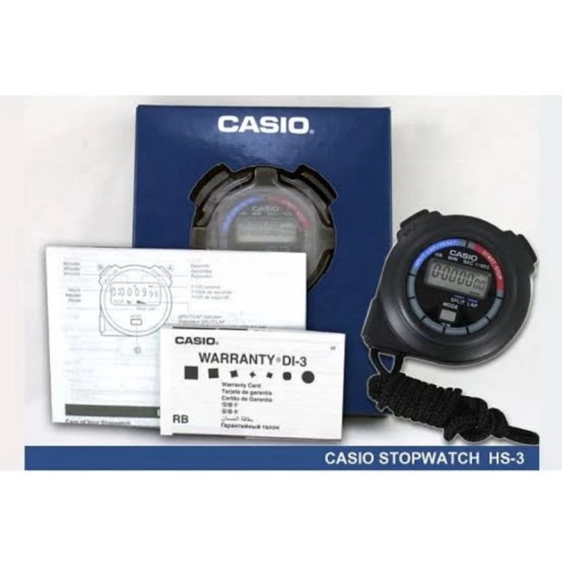 CASIO STOPWATCH HS 3 DIGITAL