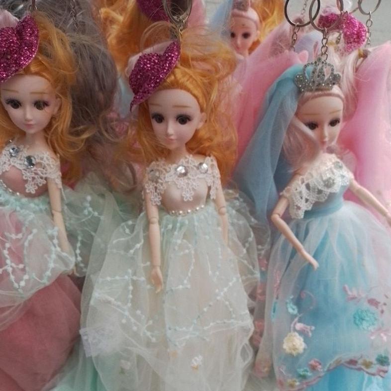 boneka Barbie gaun jumbo 50 cm