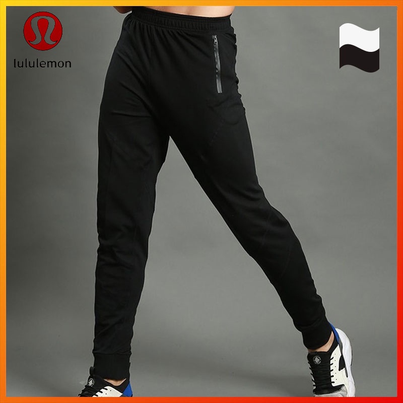 Lululemon Men's sports pants running elastic tight leggings fitness men's yoga 1005