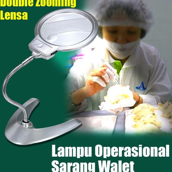 

Lampu meja Kaca Pembesar Sarang Burung Walet