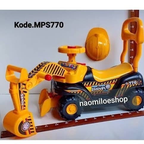 Promo Mainan Excavator Dorong/Beko Dorong Anak Mainan Mobil Dorong Anak Laki Termurah