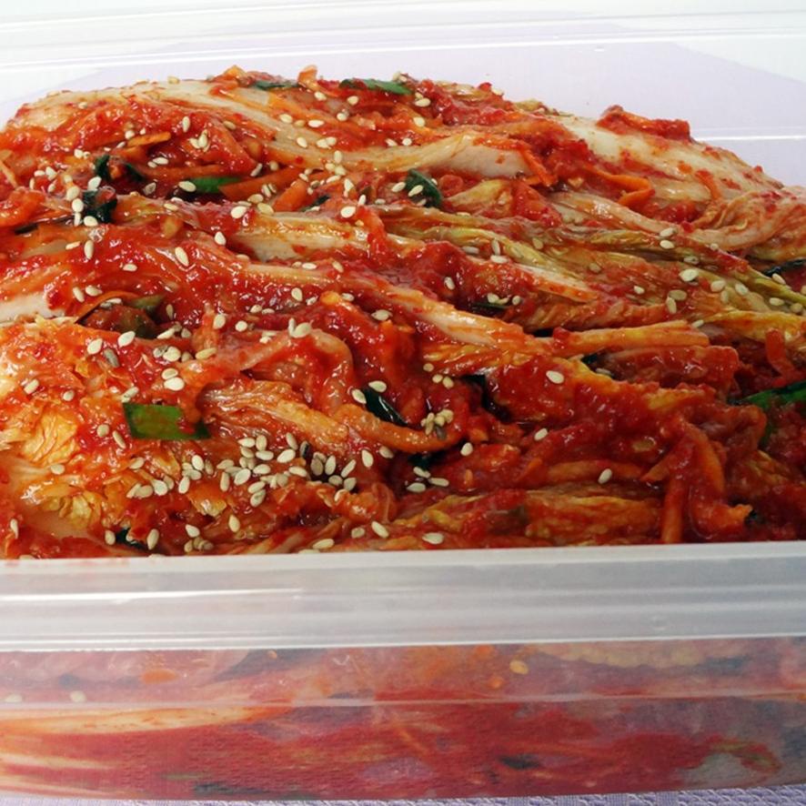 

Kimchi Sawi Fresh Samwon 1 Kg - Freshly Made Korean Food Halal Lezat