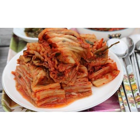 

Kimchi Sawi Fresh Plaza Korea 1 Kg - Freshly Made Korean Food Halal Lezat