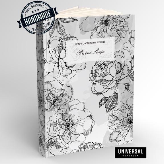 

NOTEBOOK CUSTOME NAMA HARDCOVER UKURAN A5/ JURNAL DIARY CUSTOME/ BUKU CATATAN CUSTOME_FREE GANTI NAMA KAMU .