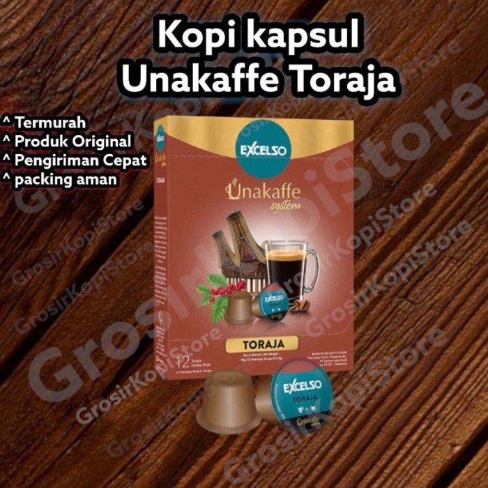 

Sale kopi kapsul excelso unakaffe kalosi toraja /KOPI EUBE/KOPI KAPAL API/KOPIBUBUK/KOPI