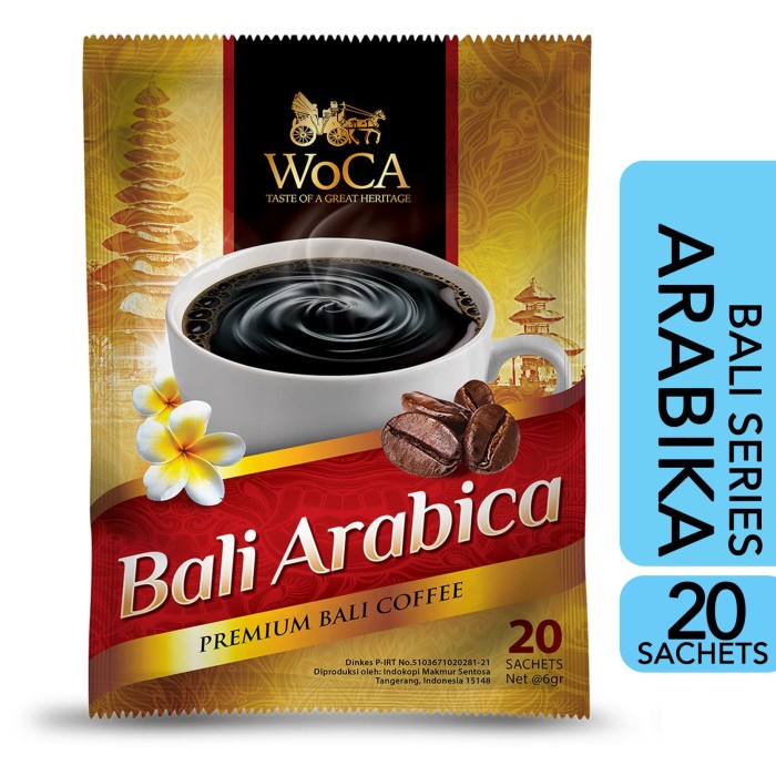 

TERMURAH WoCA Kopi Bali Arabica 20 Sachets /KOPI EUBE/KOPI KAPAL API/KOPIBUBUK/KOPI ROBUSTA/KOPI