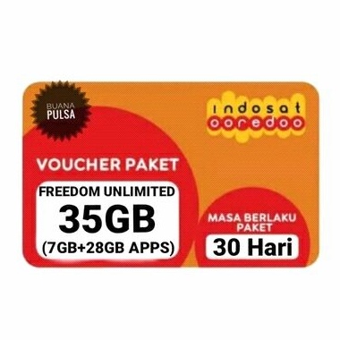 INDOSAT DATA FREEDOM UNLIMITED 35GB
