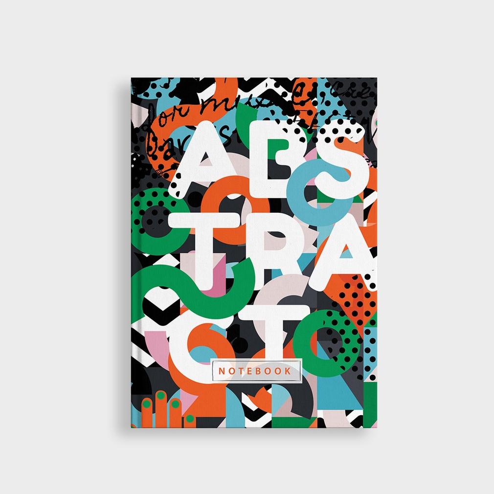 

SIMPLE NOTEBOOK #ABSTRACT 2023 - CUSTOM NOTEBOOK - PLANNER DOTTED GRID .