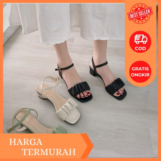 Sandal Haihils Murah Hils Kekinian Terbaru 2021 Import Heels Pesta Hels Wanita 4.4 Brithday Sale Sep