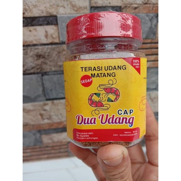 

Trasi Udang matang Cap Dua Udang 100g