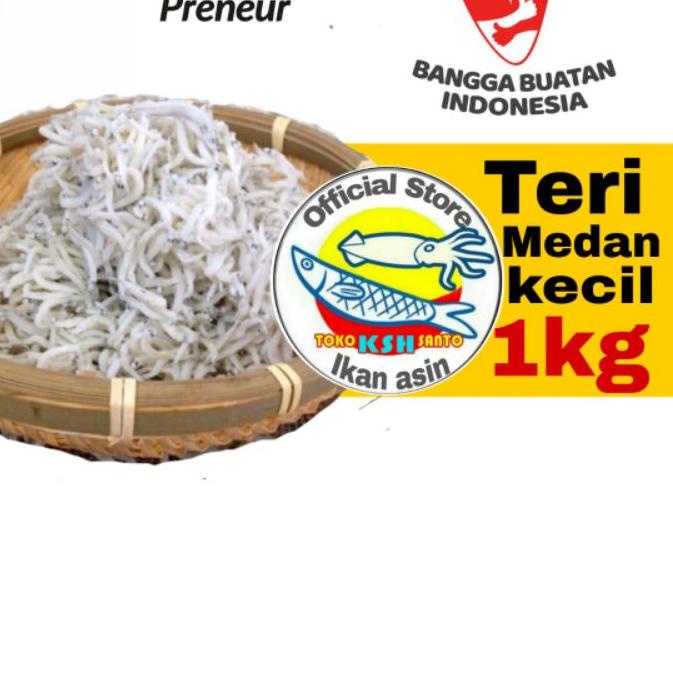 

Promo | FG2 | Ikan asin teri nasi medan size,kecil-1kg