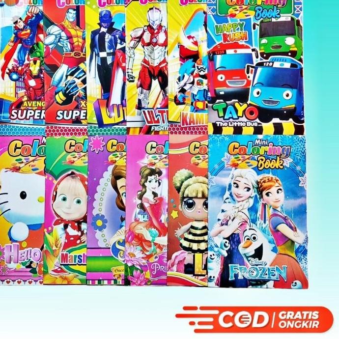 

Promo | FG2 | buku mewarnai 2in1 dan cerita anak murah / mainan edukasi anak / mewarnai gambar