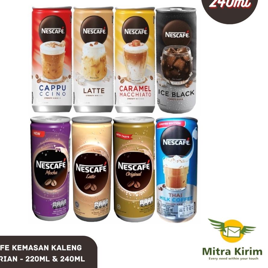 

Limited | FG2 | Kopi Nescafe Kaleng 220/240 ML All Varian Per Karton Kargo