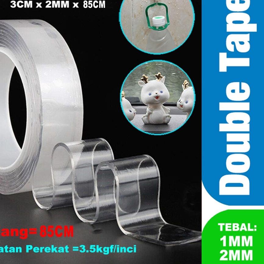 

Diskon | HJ6 | Aimilo Nano Tape Roll Perekat Dua Sisi Tape Tanpa Jejak Mudah Dicuci Nano Pita Tempel Gel Pegangan Dapat Digunakan Kembali Nano Gel Bantalan untuk Memperbaiki Mobil windowshield Karpet Kaca Tikar Foto Poster