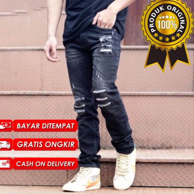 Update - Celana jeans pria/Celana jeans pria sobek/Celana sobek pria/celana jeans sobek pria/Celana 