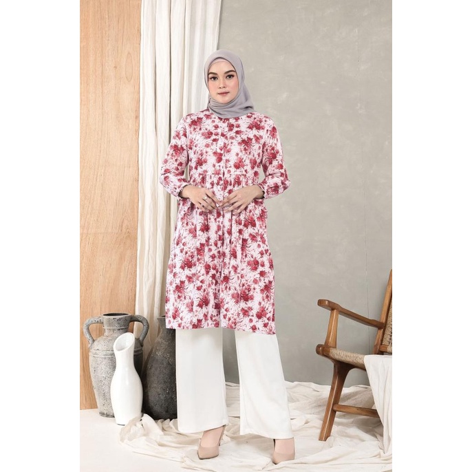 Tunik Katun Jepang ORIGINAL / Busui Friendly