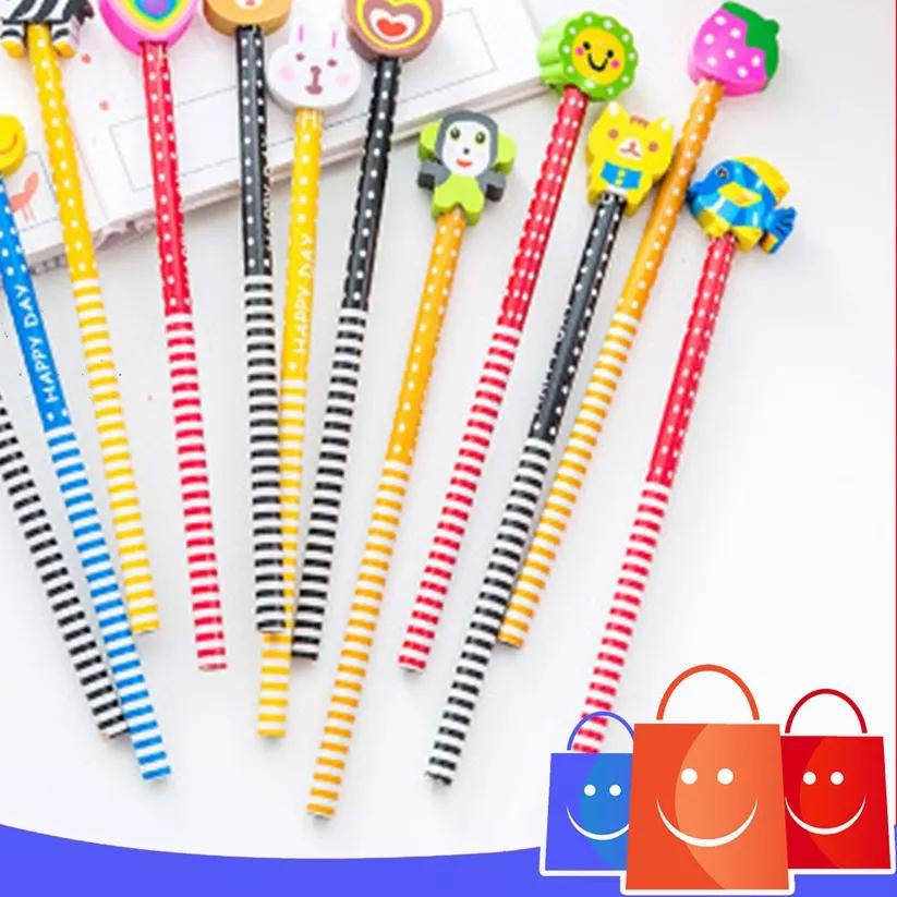 

Sale 6.6 | TD4 | ⭐️ ⭐️Pensil Karakter + Penghapus Pensil Lucu Ada penghapus Pensil Fancy Pensil Unik Karakter Souvenir