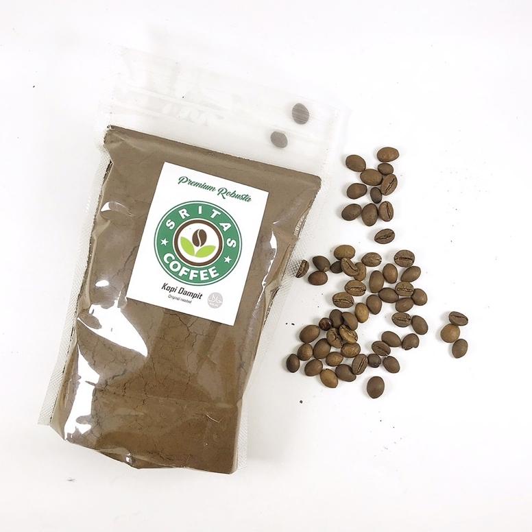 

Baru Kopi Bubuk Robusta Dampit Murni Single Origin 250 Gram Sritas Coffe