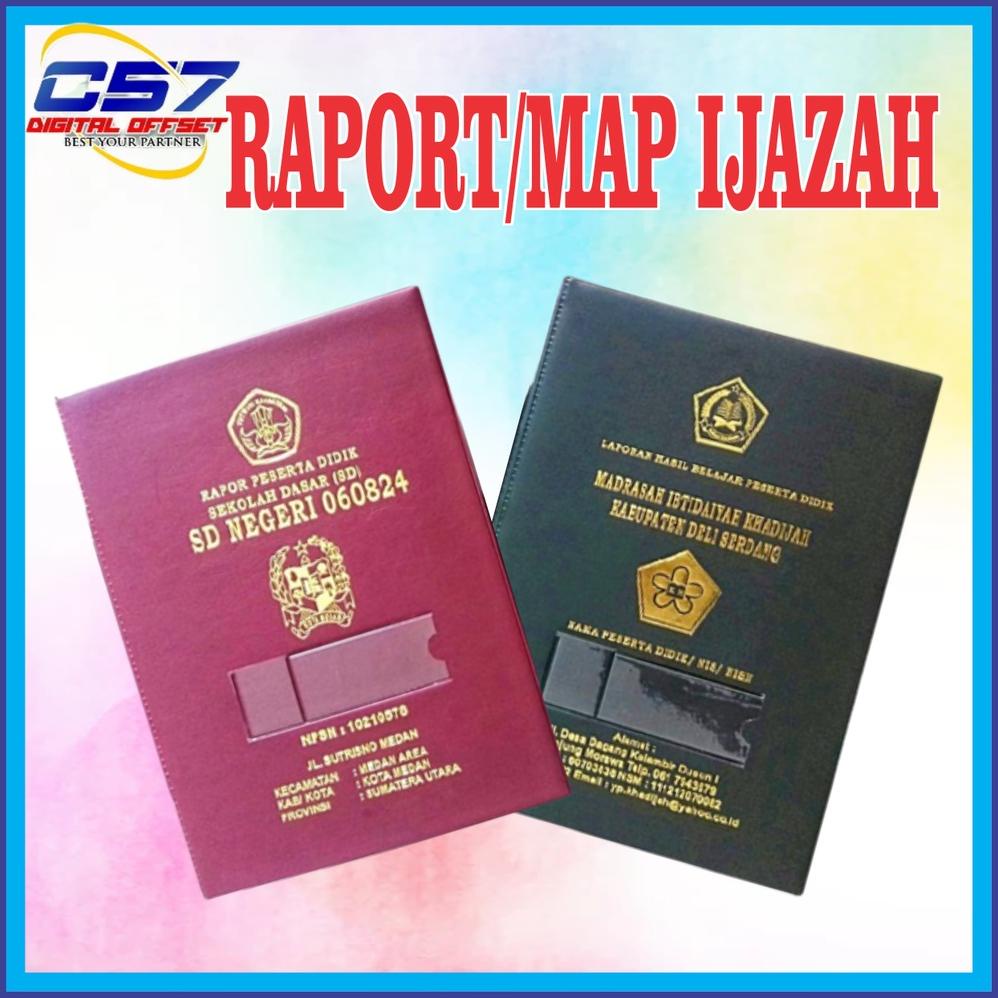 New - Map Rapot | Map raport | Map Ijazah | Map kantong bening plastik