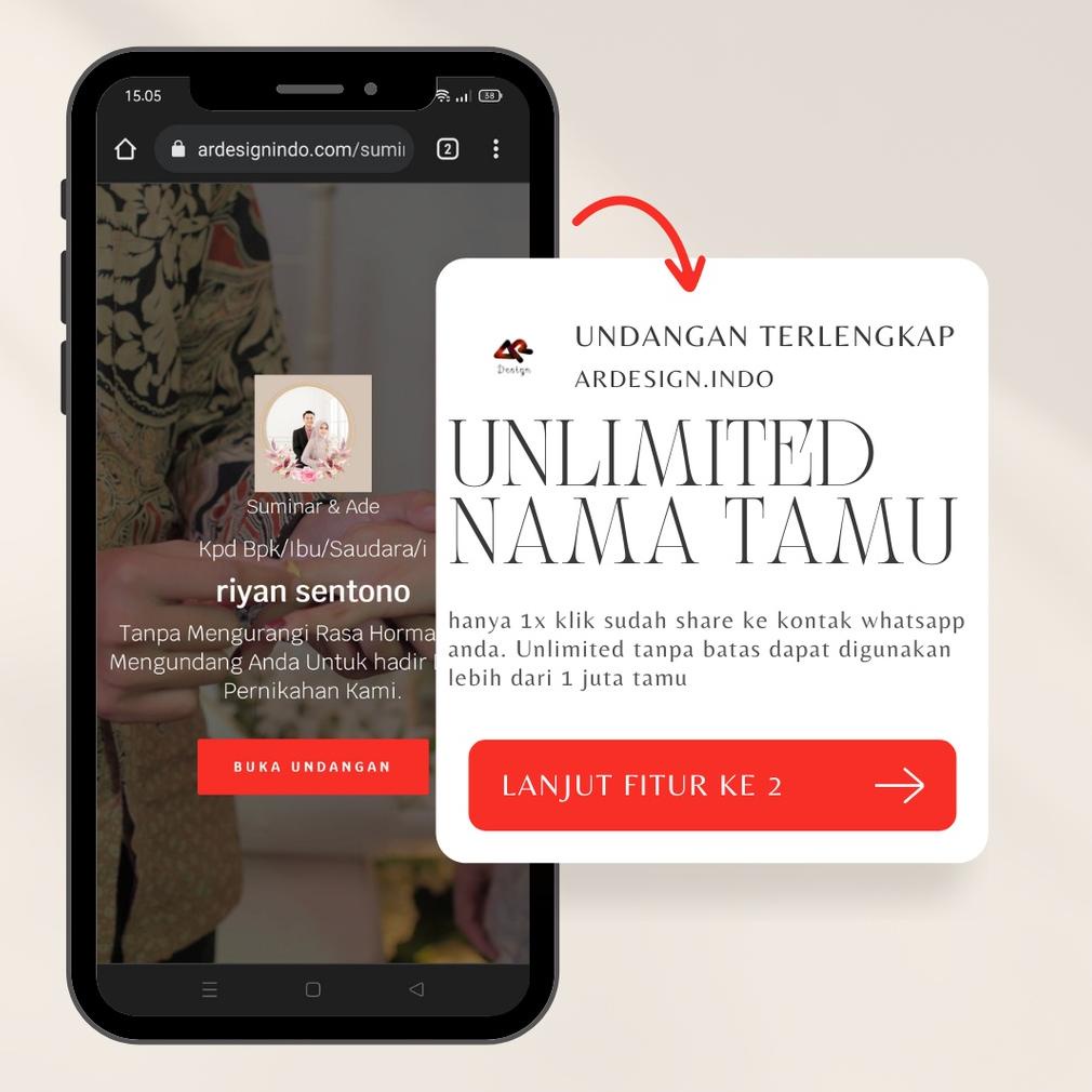 Terbaru - Undangan Digital Website Pernikahan  / Undangan Web Pernikahan  / Undangan Digital